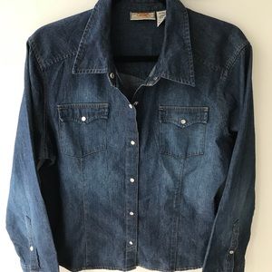 Authentic jean shirt